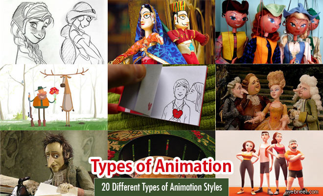 20 Different Types of Animation Techniques and Styles