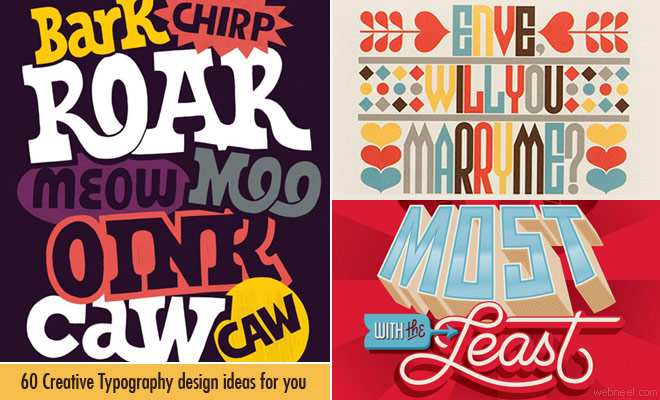 20 Beautiful Typography Designs and Typography Art works