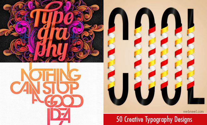 25 Creative Typography Design examples and ideas for you