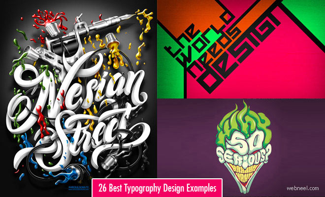 50 Best Typography Design Examples for your inspiration1