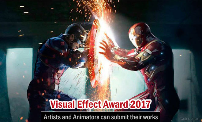 Visual Effect Award 2017- Artists and Animators can submit their works
