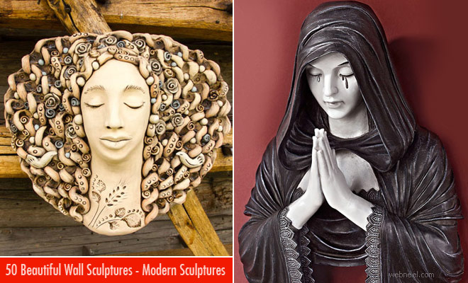 50 Beautiful Wall Sculptures around the world - part 3