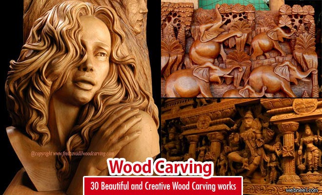 40 Beautiful Wood Carving Sculptures and Designs from around the world - Part 2