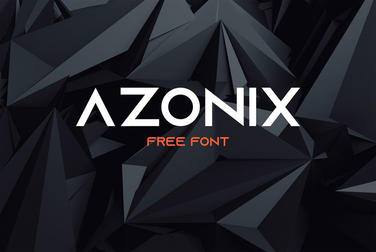 Download Free font   Azonix