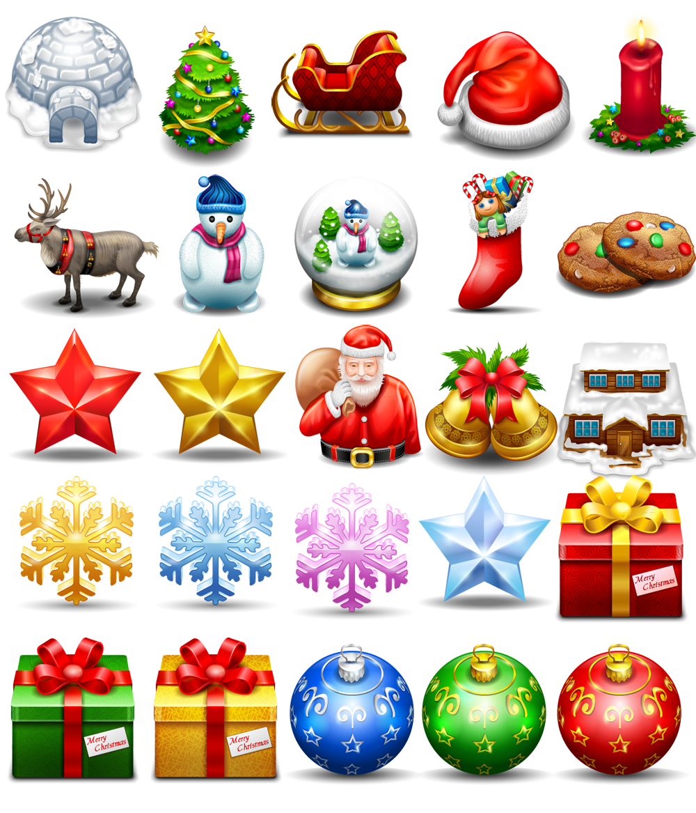 Free christmas icon png by freeiconsfinder