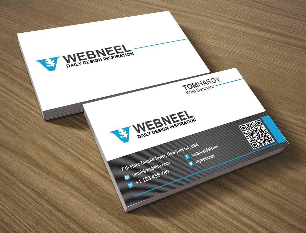 Simple business card template 11