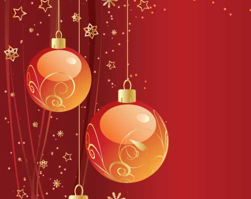 10 Free Vector Christmas Backgrounds