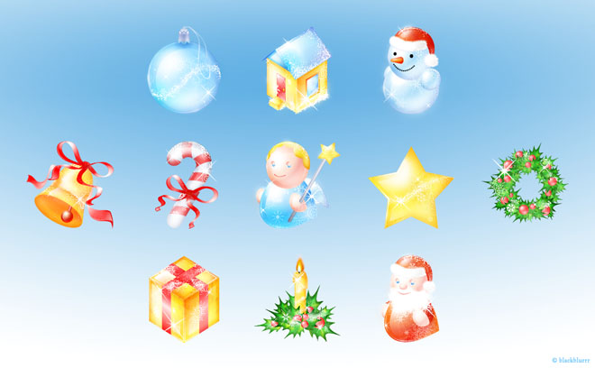 Beautiful Christmas Pack Icons