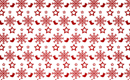 Christmas Stockings Vector Pattern