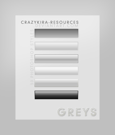 gray buttons style
