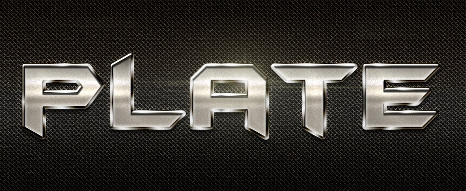 Metal Text Effect   Photoshop Style
