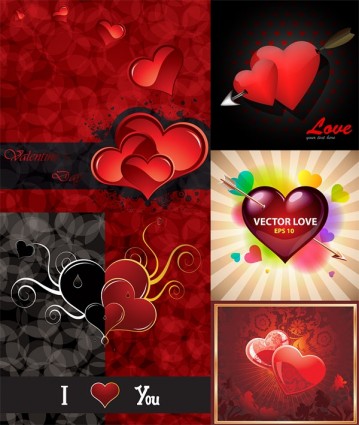 valentine day vector elements