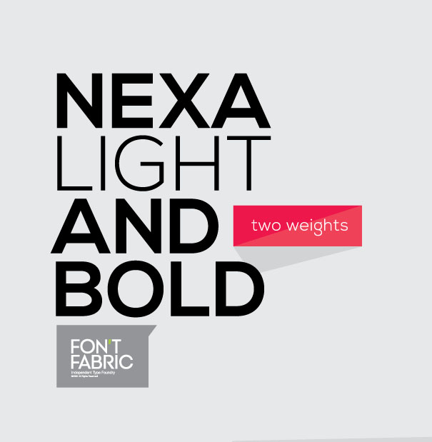 nexa free font