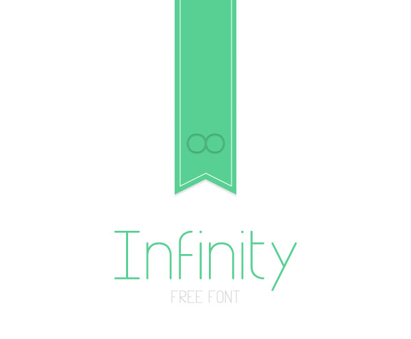 Infinity ( Download 26 Free Professional Fonts for Designers )