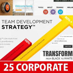 25 Best Corporate Website Design examples for your inspiration