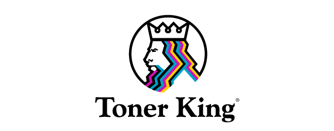 toner king crown logo design