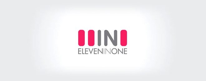 13 eleven in one brilliant logo design