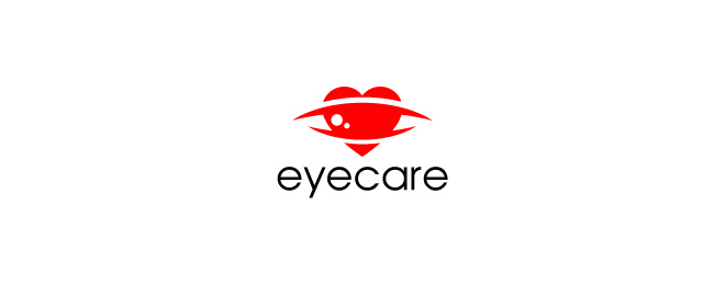 13 eye logo design