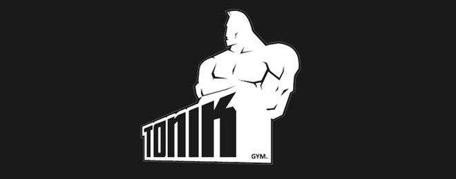 14 gym fitness logo design