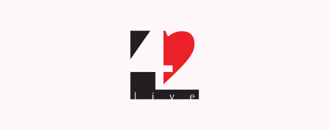live brilliant logo design