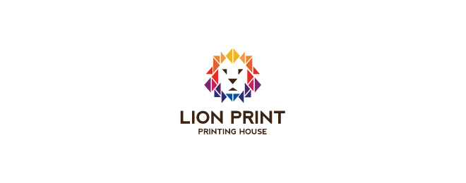 16 lion logo design