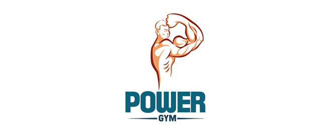 20 power fitness logo design