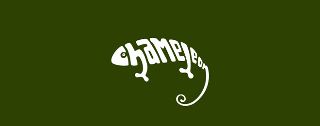 22 chameleon creative and brilliant logo design