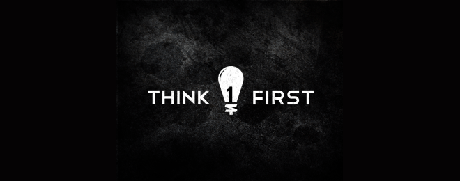 think first brilliant logo design