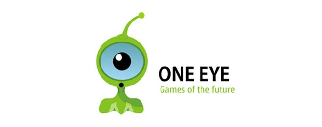 26 eye logo design
