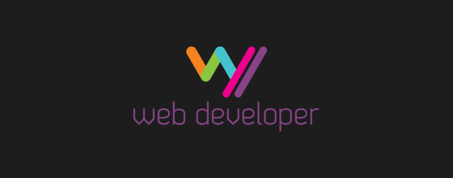 30 web developer creative and brilliant logo design