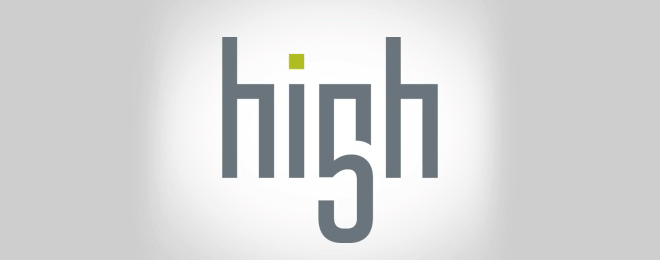 4 high5 creative and brilliant logo design