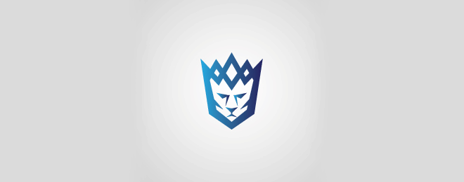 4 lion logo design