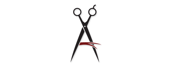 11 salon barber logo design