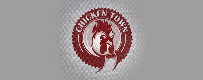 chicken rooster logo design