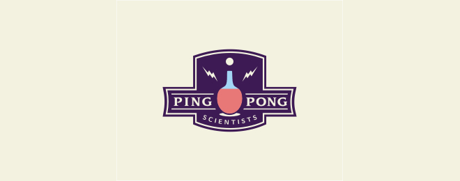 ping pong logo design