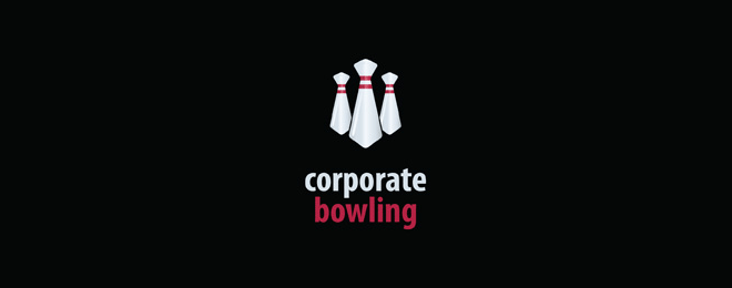 bowling logo design