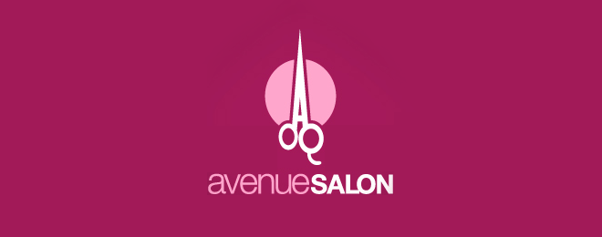 3 salon barber logo design