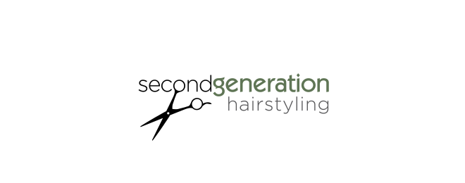 36 salon barber logo design