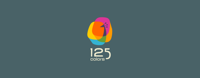 4 colorful logo design