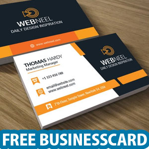 40 Professional Free Business Card Templates with source files ...