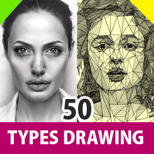 16 Different Types Of Drawing Styles Every Artist Should Try-saigonsouth.com.vn