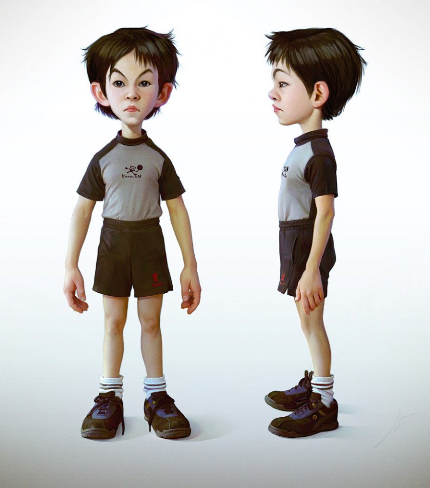 25 Creative and Beautiful 3d Cartoon Character Designs examples