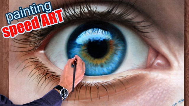How to draw a Realistic Eyes by Malen Zeichnen