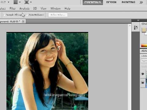 Blur the bg and Focus on main object effect in Photoshop