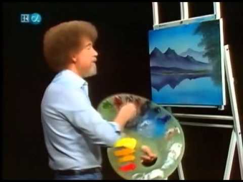 Real-Life Speed painting by Bob Ross