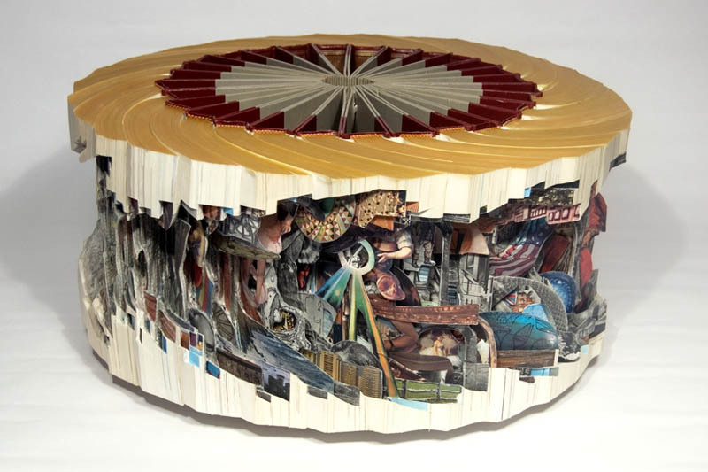 Old Books are Transformed into Amazing Sculptures by Brian Dettmer