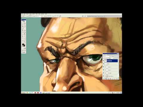 Digital Caricature Painting with Sam Deats