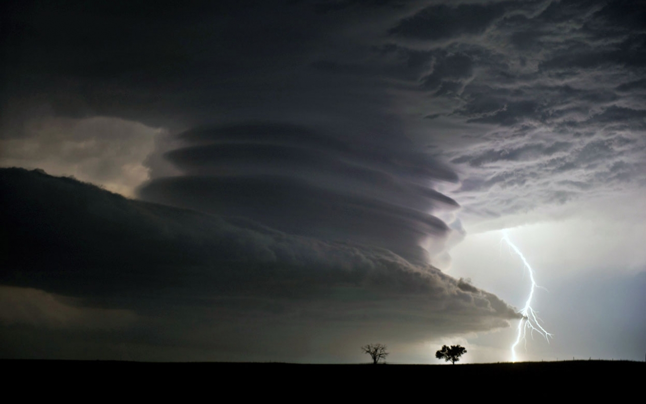 amazing thunder storm wallpaper - 1280 x 800