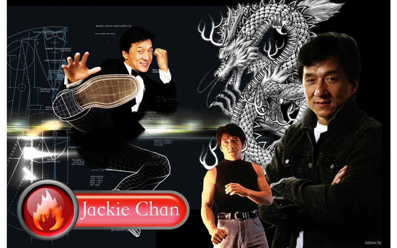 jackie chan kick wallpaper - HD Wallpaper