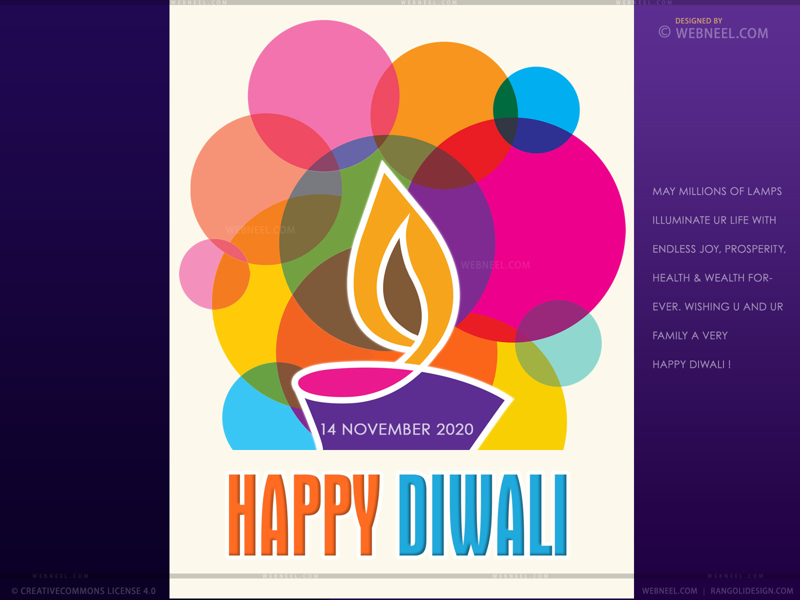 Happy diwali background Art Print  Barewalls Posters  Prints   bwc11133697